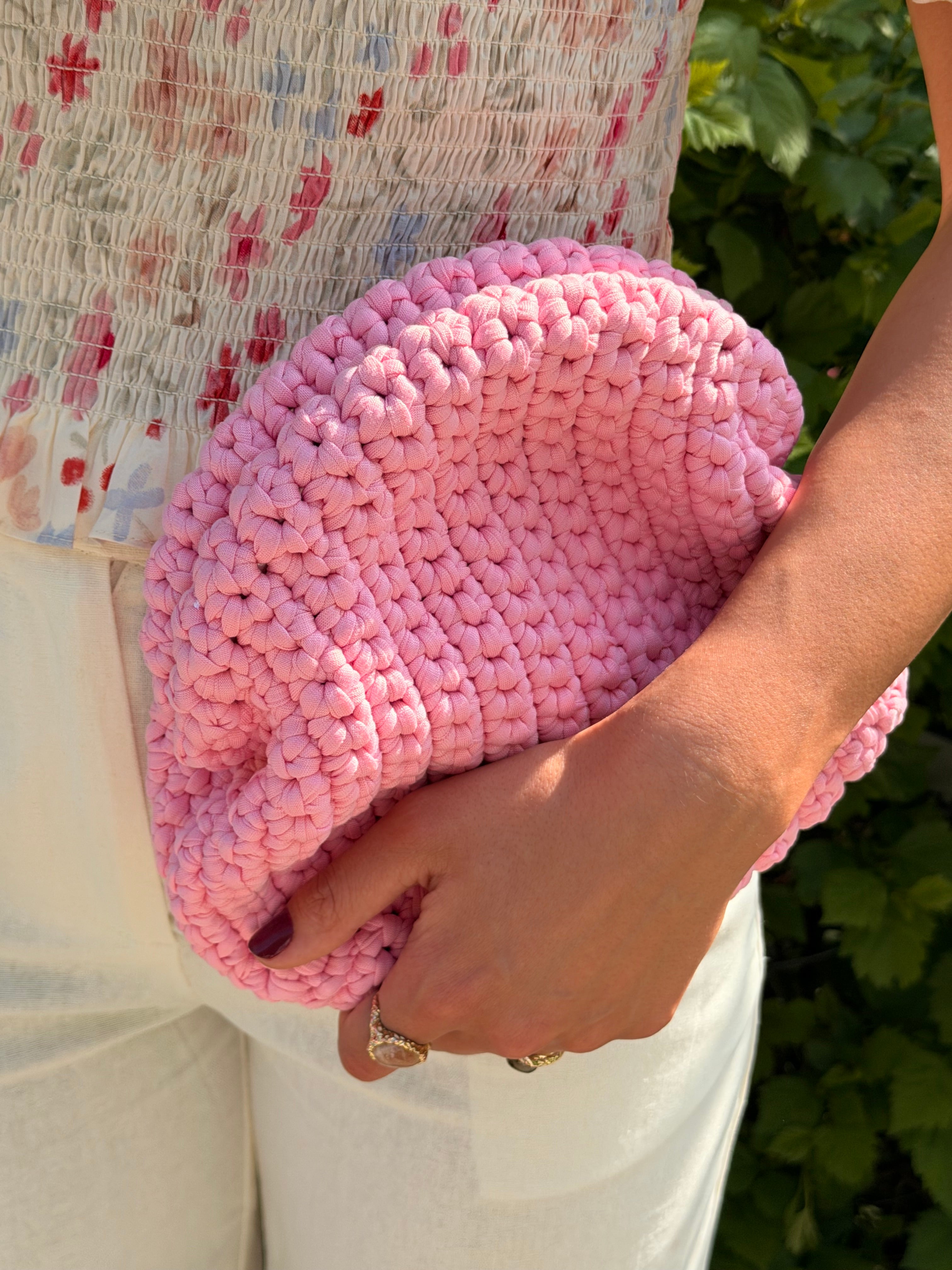PCMILLA Clutch - Roseate Spoonbill
